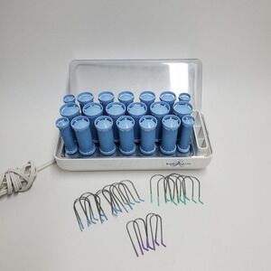 REMINGTON smart setter 20 multi color HOT ROLLERS CURLERS CLIPS Model H -1046